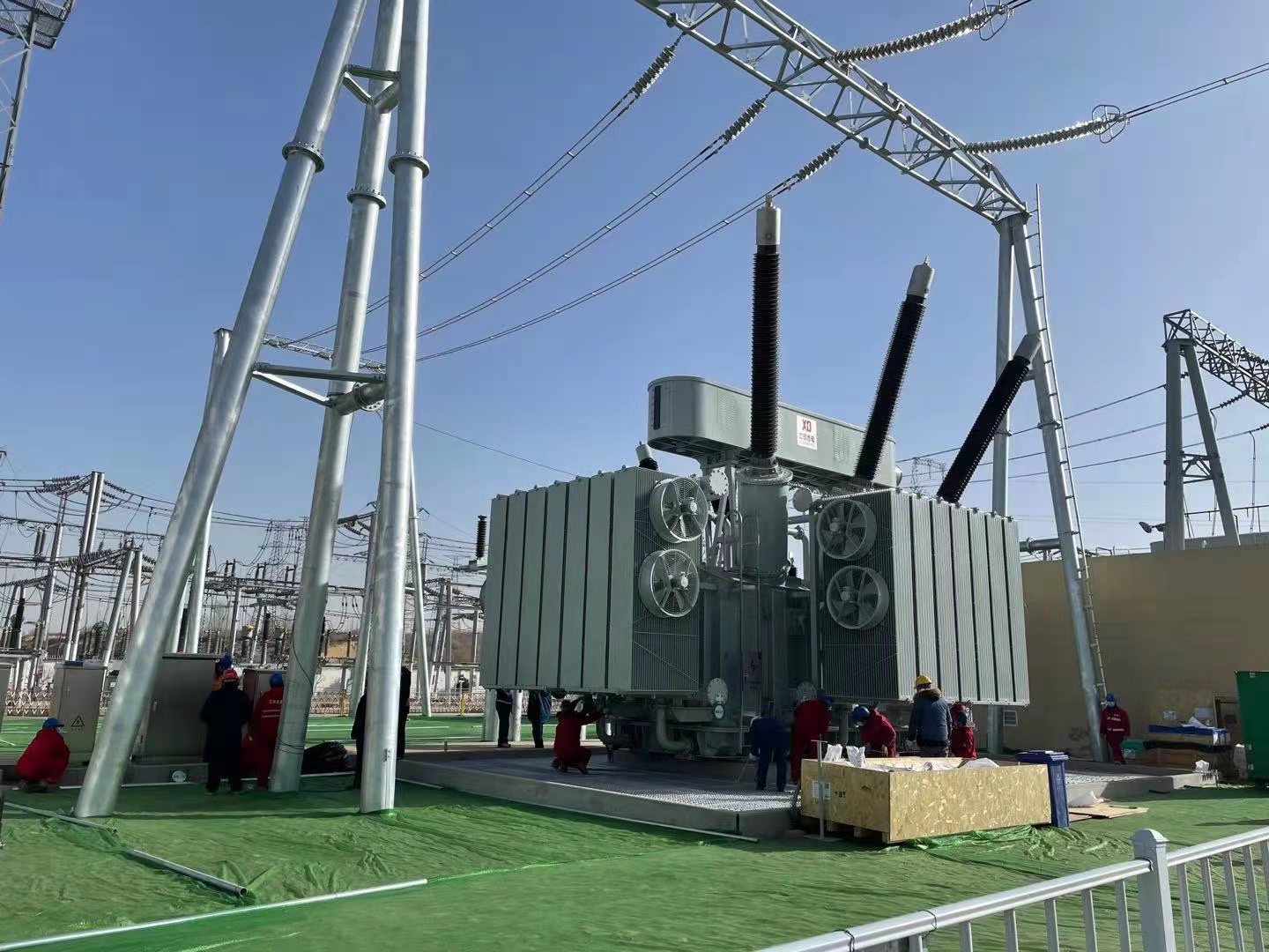 陕西榆林330kV变电站工程