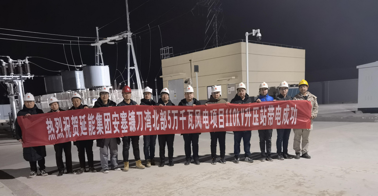 安塞镰刀湾北部50MW风电项目110kV升压站